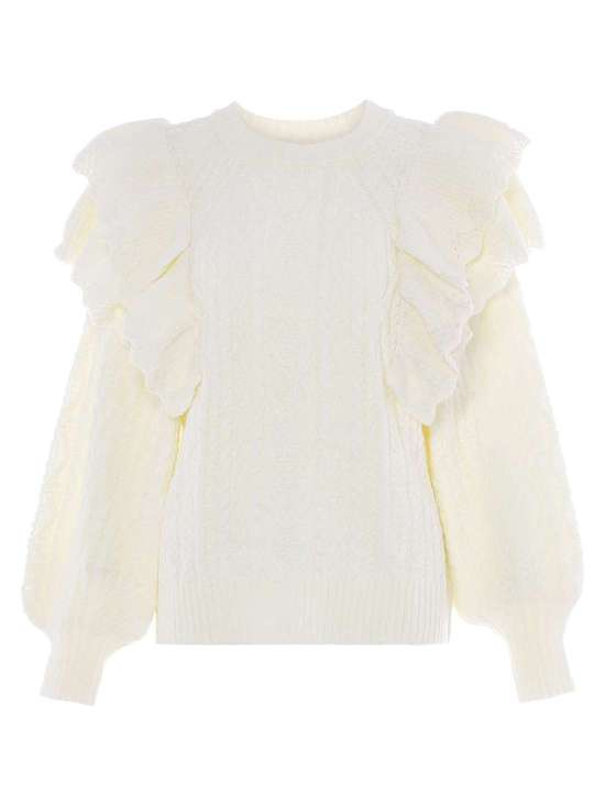 Трикотажный пуловер