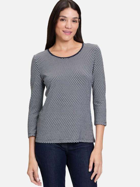 Рубашка с круглым вырезом