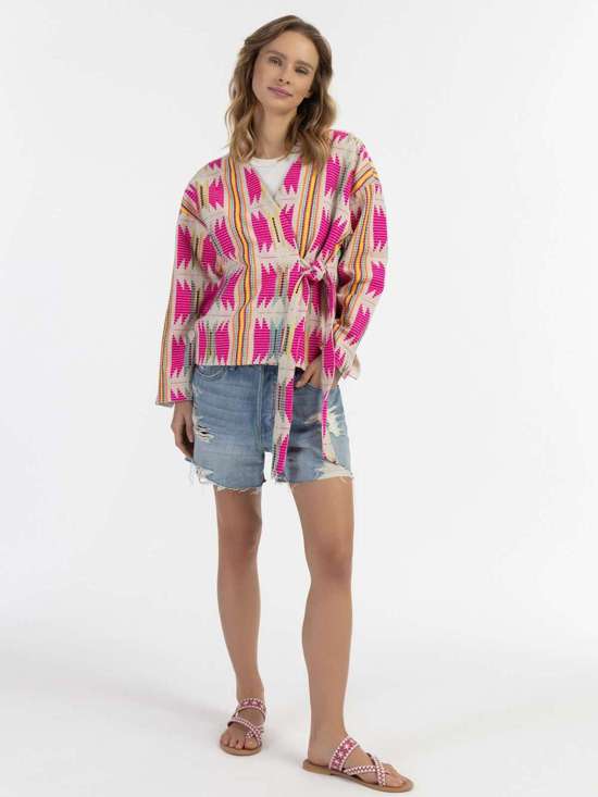 Куртка с запахом