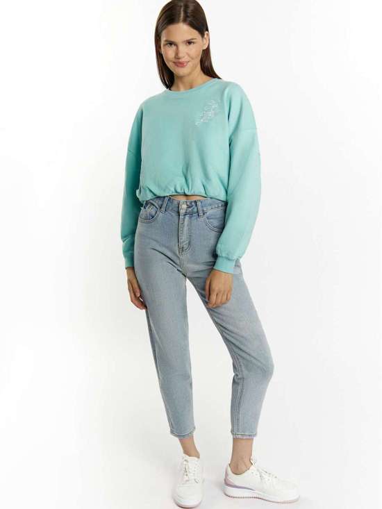 Укороченная толстовка