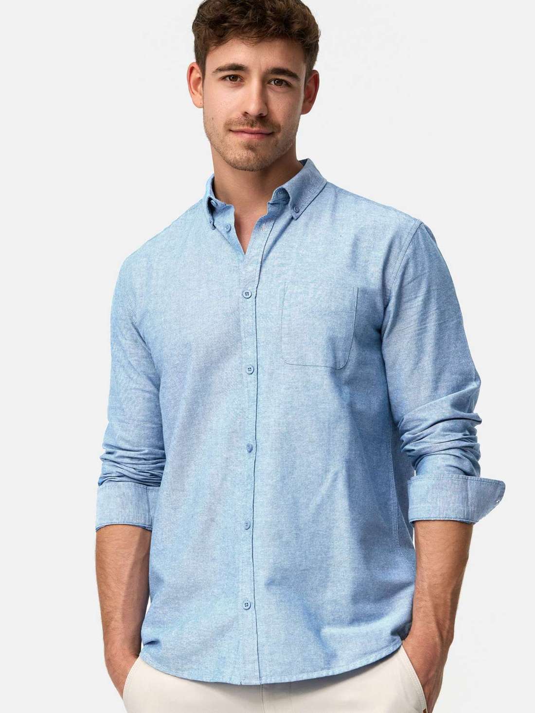 Рубашка с высоким воротником Kepner