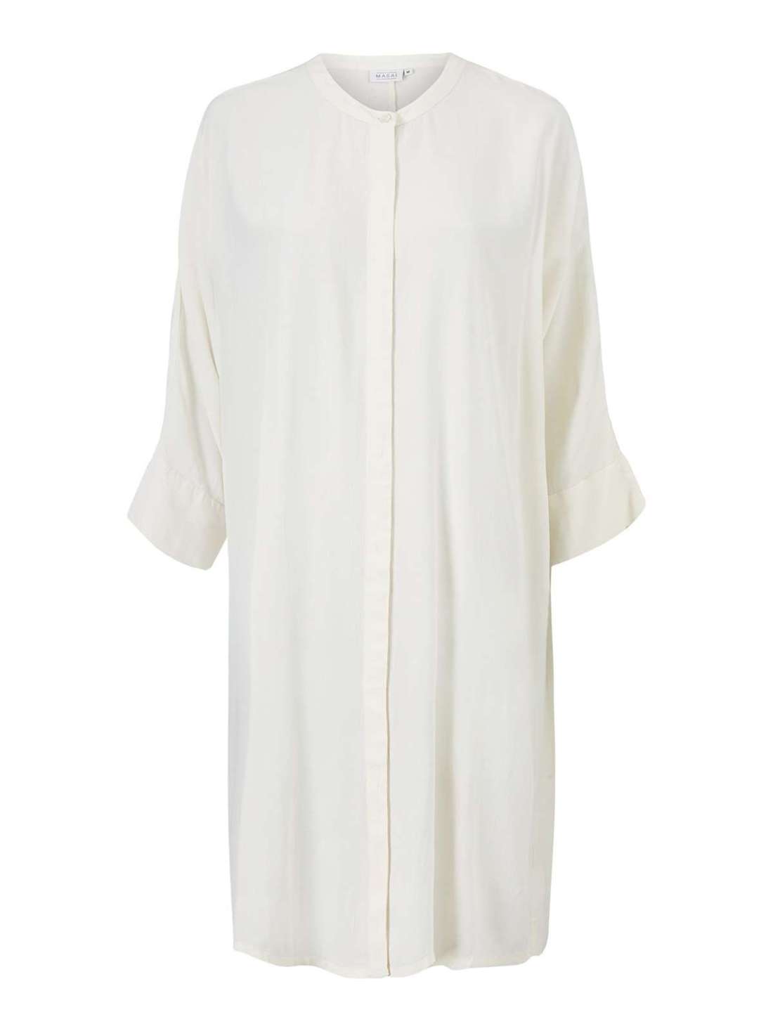 Платье-рубашка средней длины