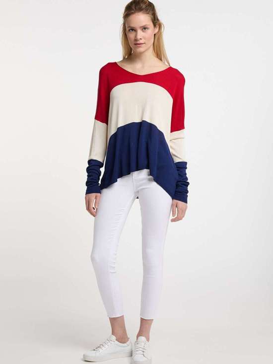 Трикотажный пуловер