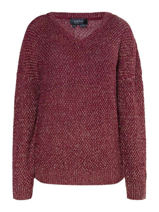 Трикотажный пуловер