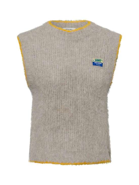 Вязаный пуловер с альпакой Bymi