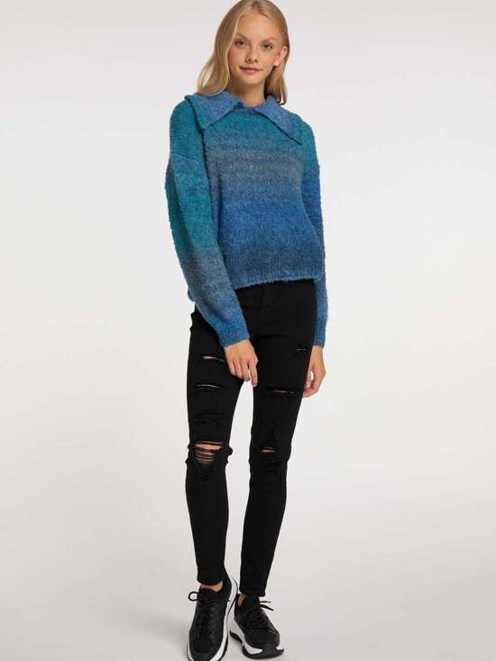 Трикотажный пуловер