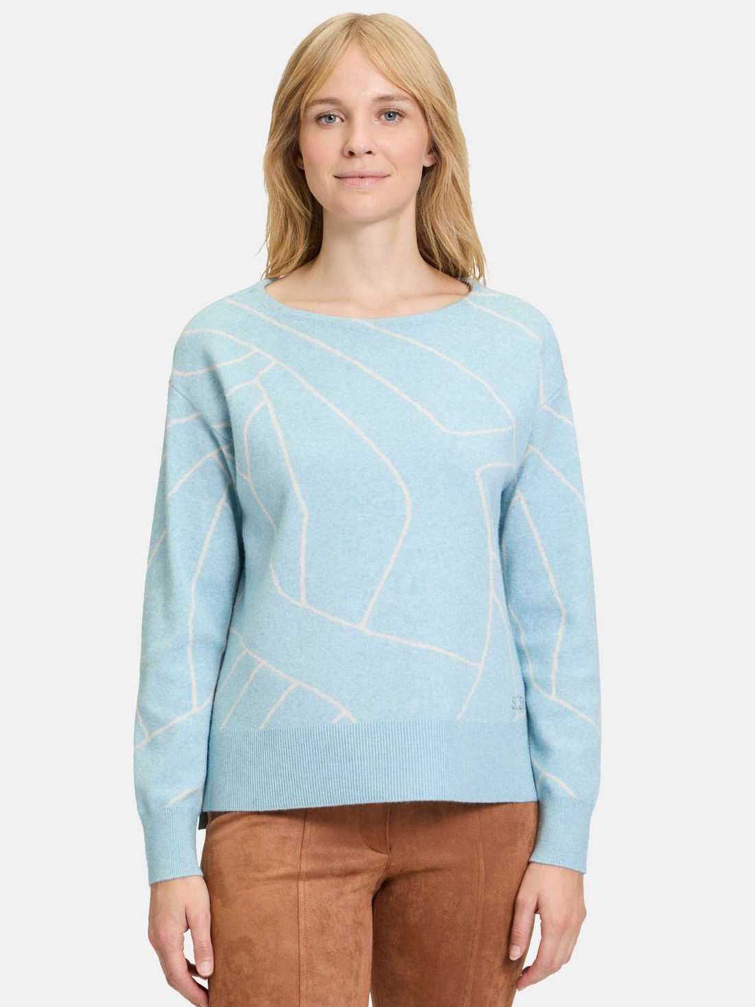 Трикотажный пуловер