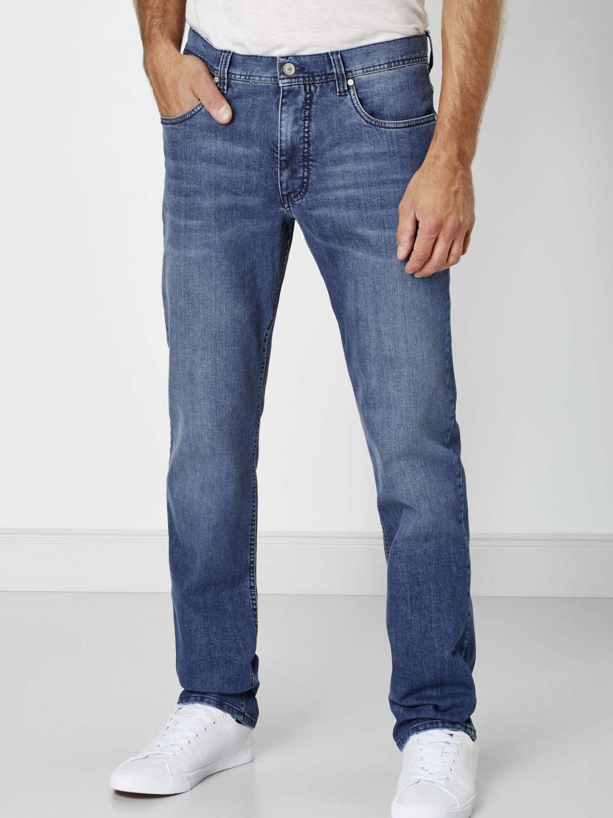 Джинсы с 5 карманами Langley Regular Fit