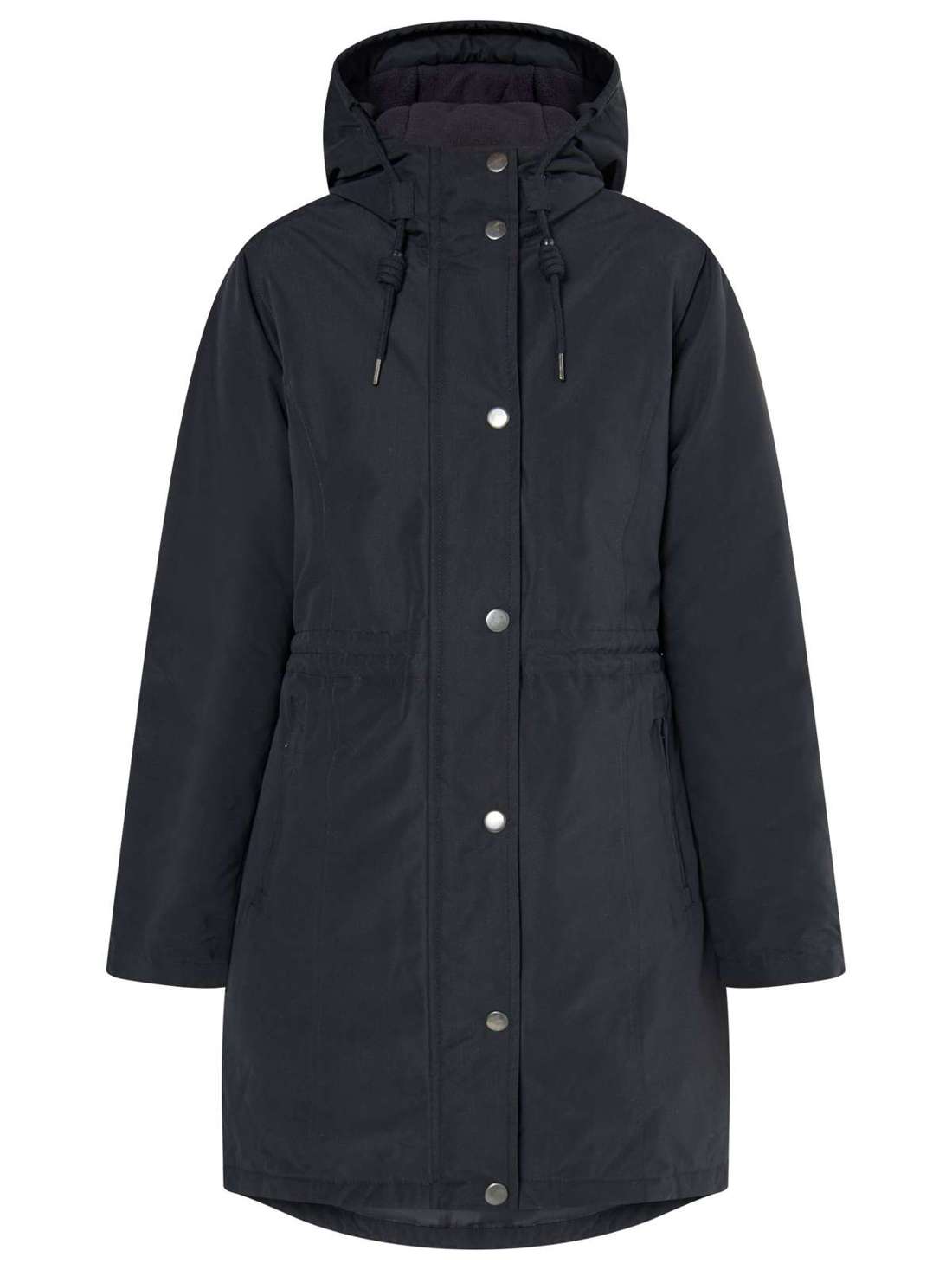 Утепленное короткое пальто