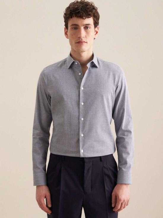 Утепленная рубашка Shaped Langarm