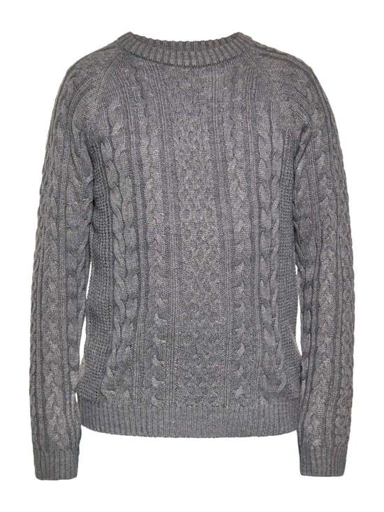 Вязаный пуловер