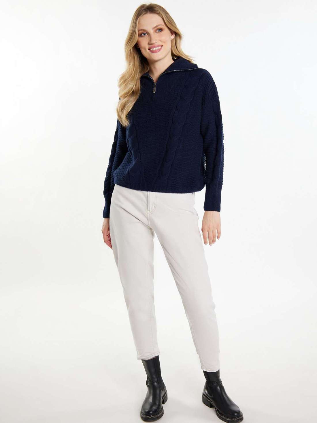 Трикотажный пуловер