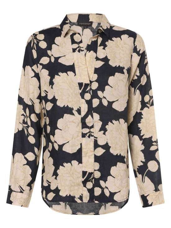 Льняная блузка