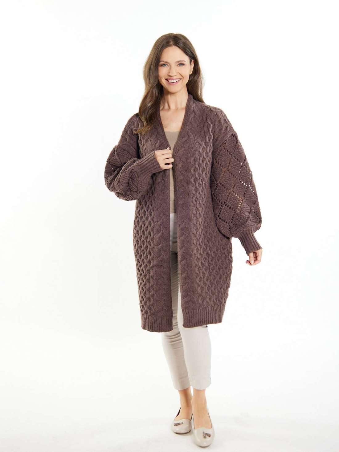 Вязаный кардиган