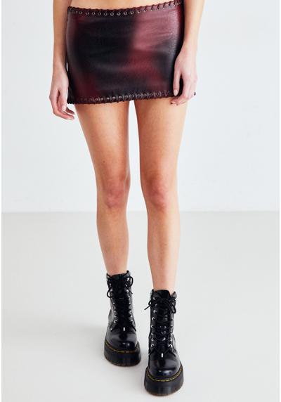 Юбка MINI SKIRT WITH LACE UP