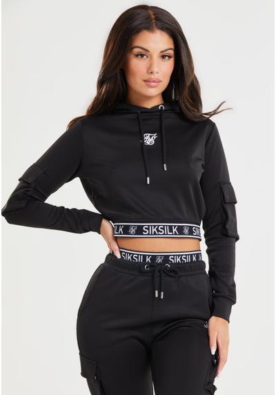 Пуловер CARGO CROPPED HOODIE