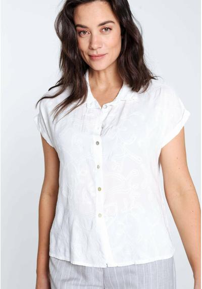 Блуза-рубашка MIT GRAFISCHEM RELIEF