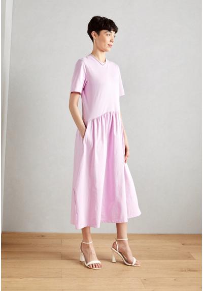 Трикотажное платье DRESS T-SHIRT STYLE RUFFLES CIRCULARITY
