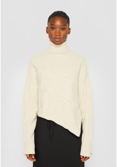 Пуловер ASYMETRIC MODERN CABLE SWEATER
