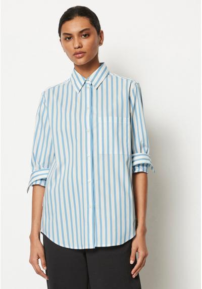 Блуза-рубашка CASUAL FIT LONG SLEEVE CHEST POCKET STRIPES