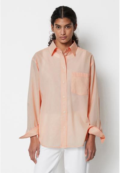 Блуза-рубашка KENT COLLAR,HANGERLOOP, SOLID