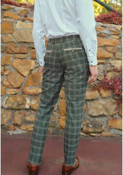 Брюки TRIMMED CHECK SUIT . TRIMMED CHECK SUIT .