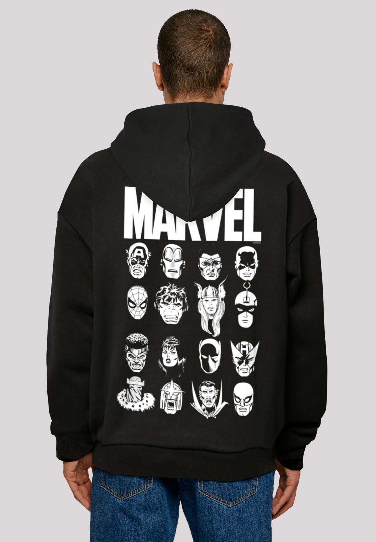 Пуловер MARVEL COMICS SUPERHELDEN HEADS MARVEL COMICS SUPERHELDEN HEADS