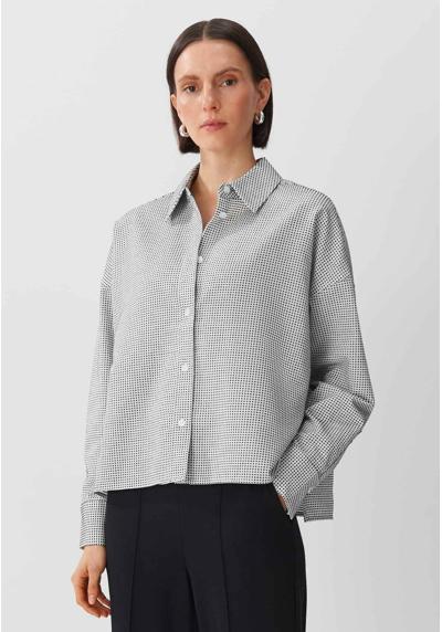 Блуза-рубашка LANGARM ZOPPA STRUCTURE