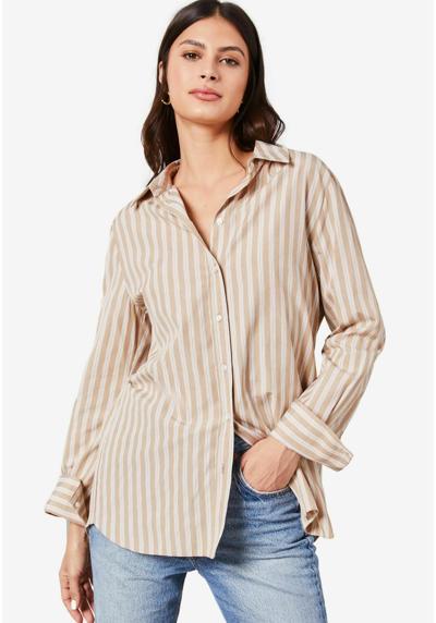 Блуза-рубашка COLLARED THROUGH