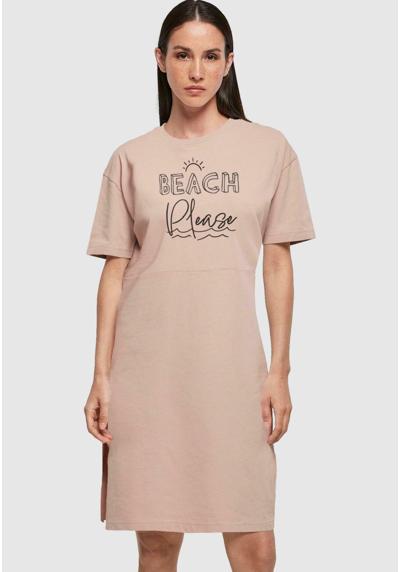 Трикотажное платье BEACH PLEASE SLIT