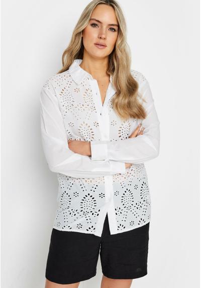 Блуза-рубашка BRODERIE ANGLAISE FRONT