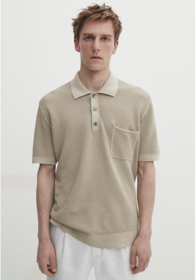 Кофта-поло SHORT SLEEVE WITH CHEST POCKET