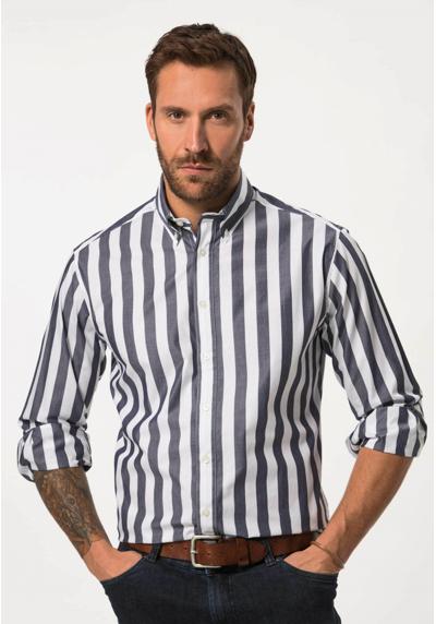 Рубашка LONG SLEEVE STRIPES EASY-CARE BUTTON DOWN COLLAR MODERN FIT
