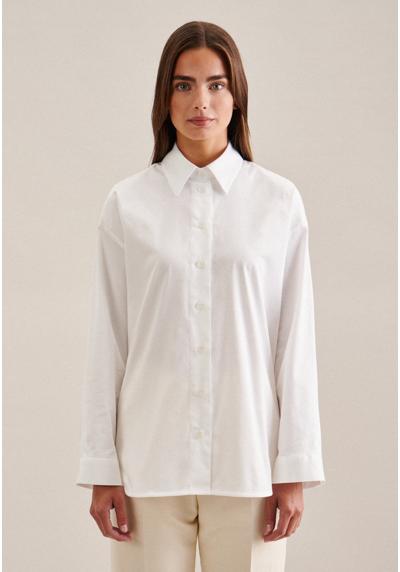 Блуза-рубашка LONG SCHWARZE ROSE