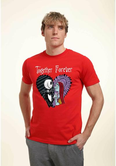 Футболка NIGHTMARE BEFORE CHRISTMAS TOGETHER FOREVER UNISEX