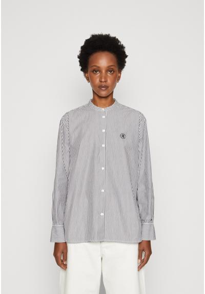 Блуза-рубашка STRIPED EASY FIT SHIRT