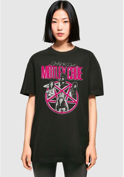 MOTLEY CRUE - VINTAGE SHOUT AT THE DEVIL BOYFRIEND - T-Shirt print MOTLEY CRUE