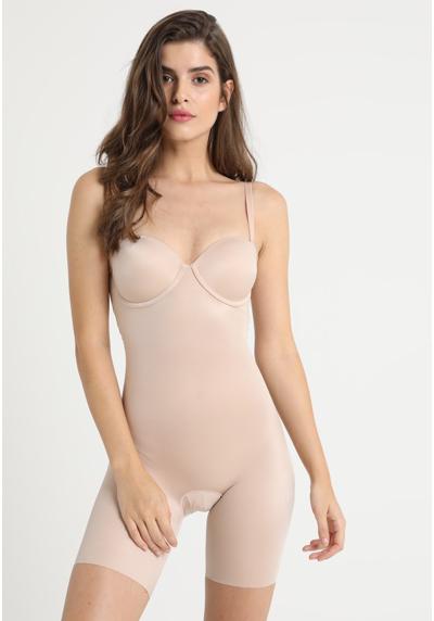Боди SUIT YOUR FANCY STRAPLESS CUPPED MID-TIGH BODYSUIT