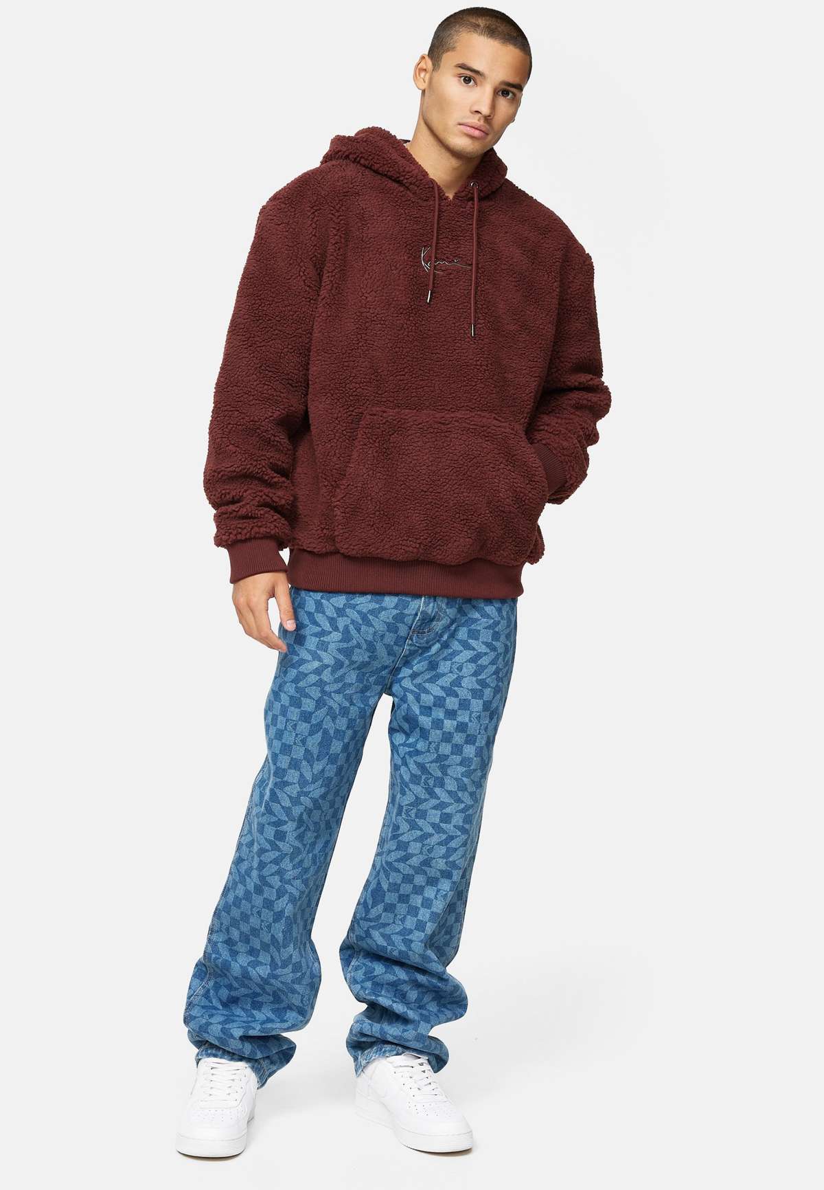 Пуловер SMALL SIGNATURE TEDDY HOODIE