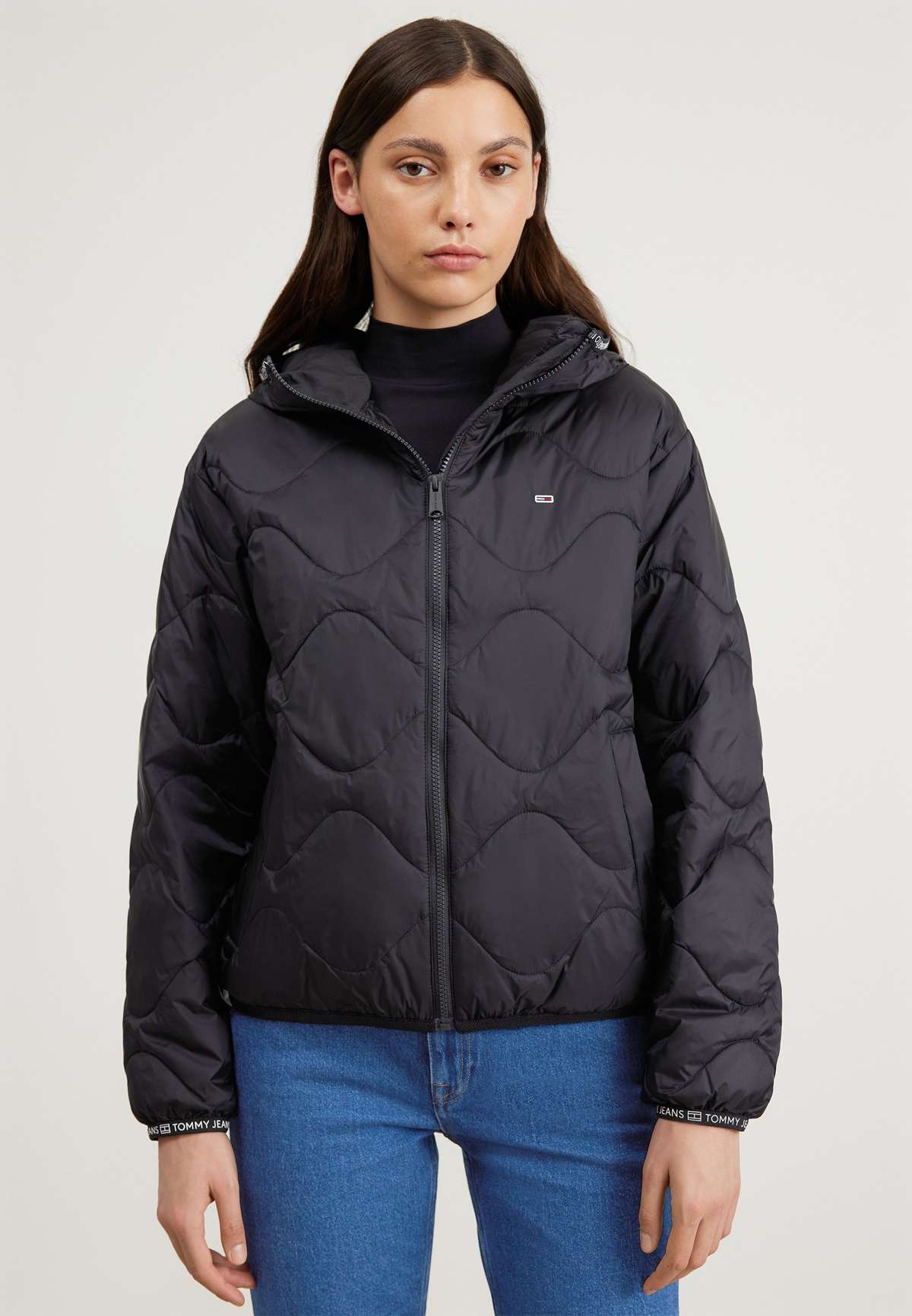 Куртка QUILTED TAPE HOOD PUFFER
