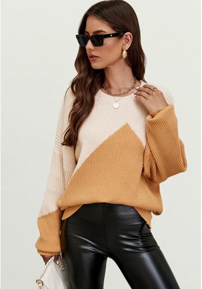 Пуловер BLOCK COLOUR
