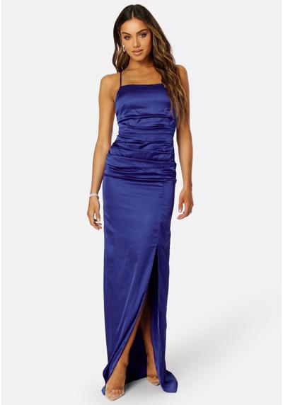 Платье RUSHED SATIN STRAP GOWN