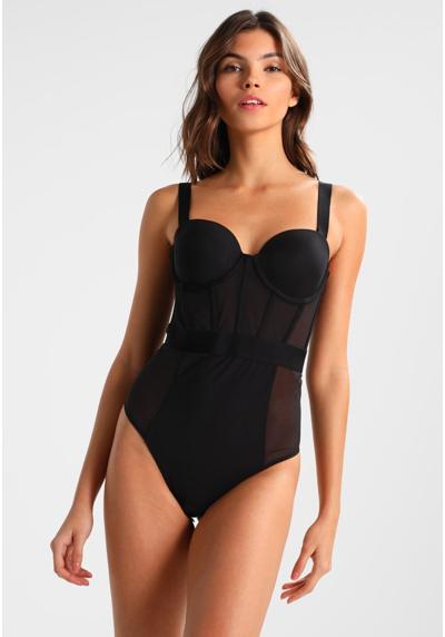 Боди SHEERS CUPPED STRAPLESS BODYSUIT