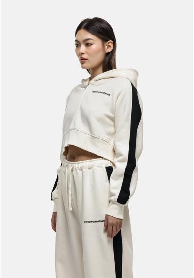 Жакет OFF WHITE PANELLED CROPPED HOODIE
