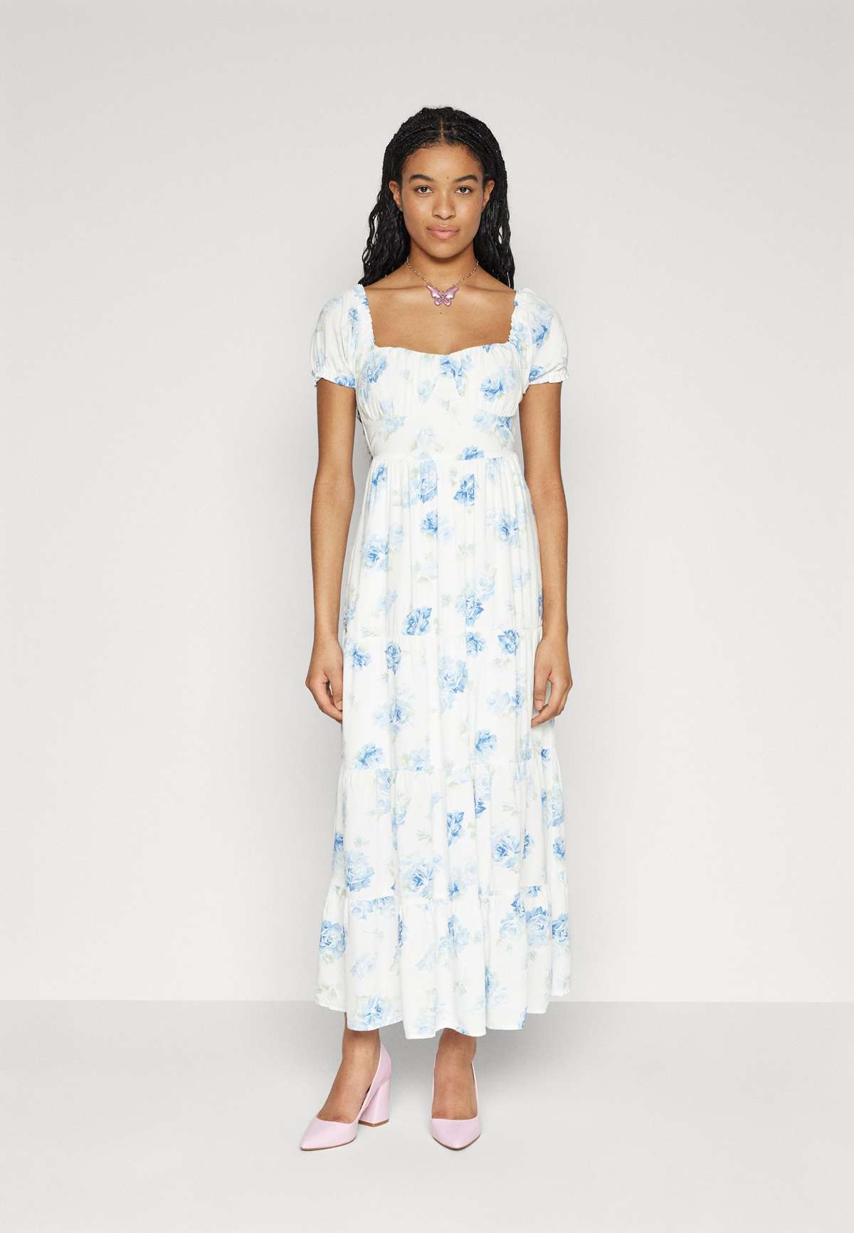 Платье RUCHED BUST MAXI