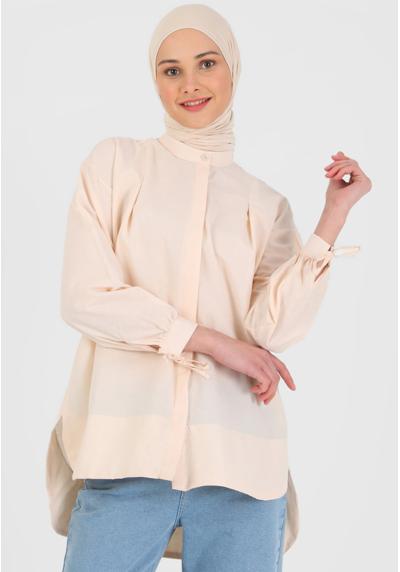 Блуза-рубашка POINT COLLAR-BENIN