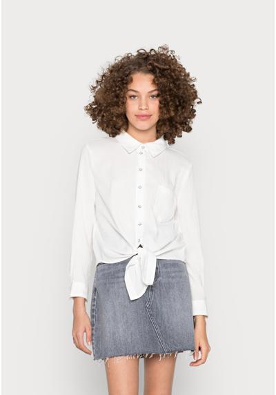 Блуза-рубашка ONLLECEY STRIPE KNOT SHIRT
