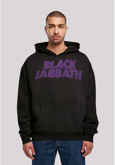 Пуловер BLACK SABBATH HEAVY METAL BAND WAVY LOGO DISTRESSED