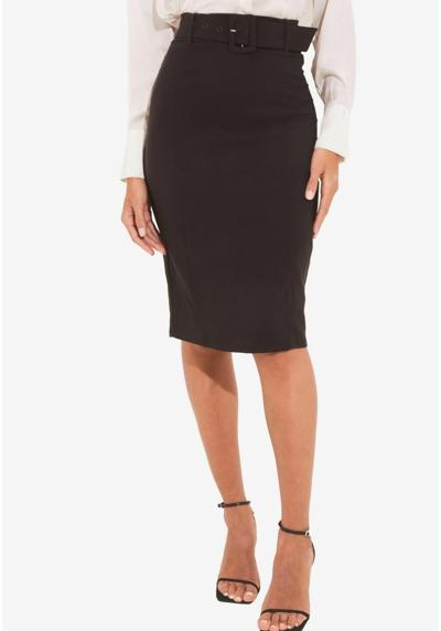 Юбка BELTED TAILORED MIDI PETITE.