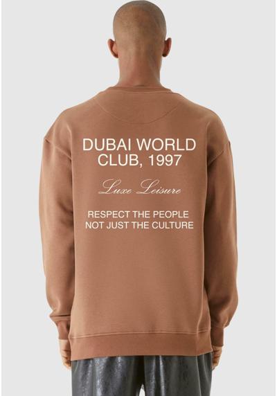 Кофта DUBAI WORLD CREWNECK